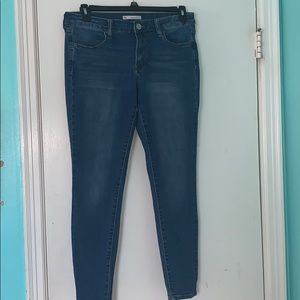 Sonoma denim low rise jeggings